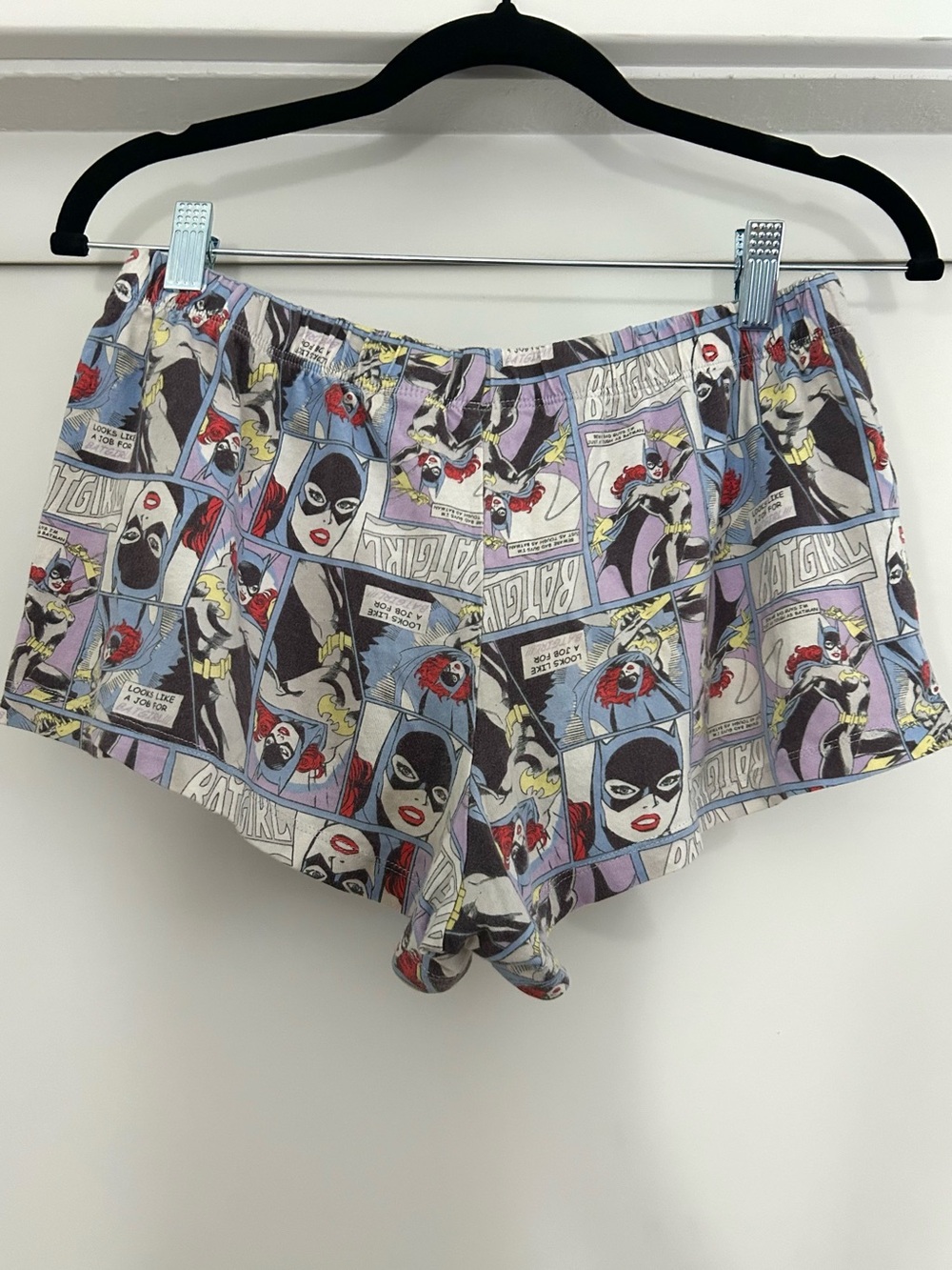 Rare Batgirl Marvel Comics 100% Cotton Short Shorts!